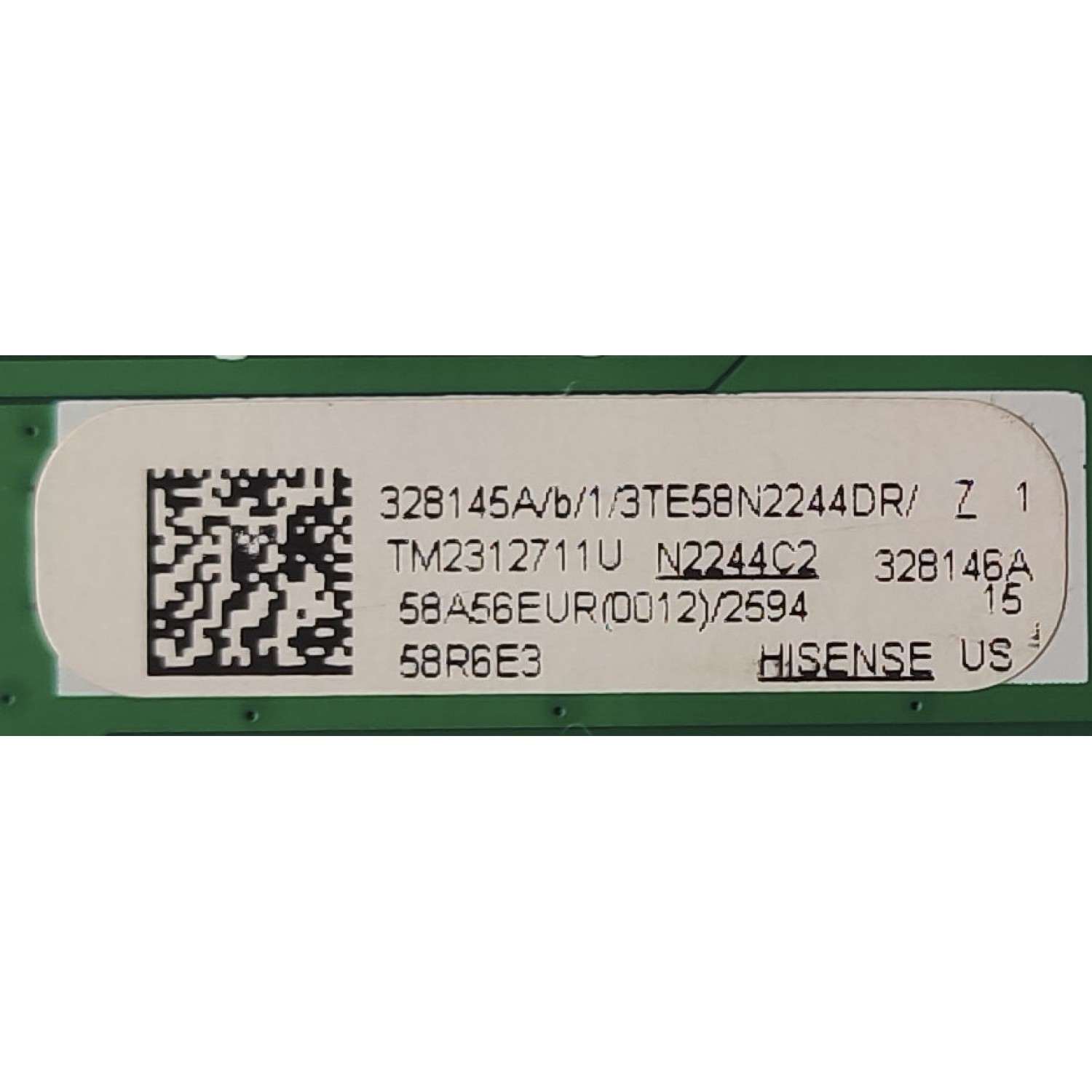 MAIN FUENTE (COMBO) PARA TV HISENSE·ROKU / NUMERO DE PARTE 328145 / RSAG7.820.12213/ROH / 328146 / 328146A / 328145A / PANEL HD580X1U93-TAL5\S0\SM\ROH / DISPLAY CV580U1-T01 REV:02 / MODELO 58R6E3 58A56EUR - Imagen 2